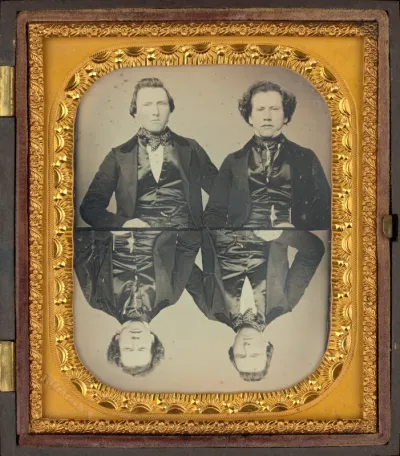 Portrait of Two Men