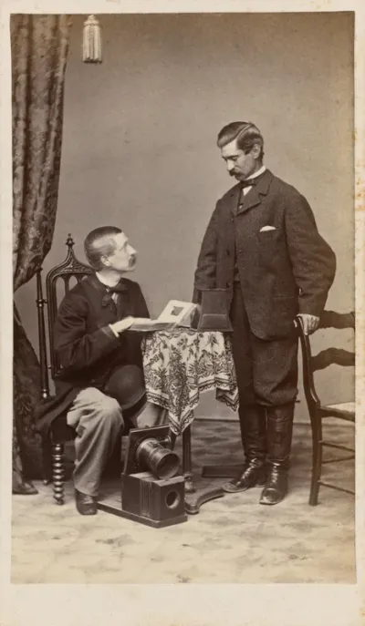 Portrait of Two Men