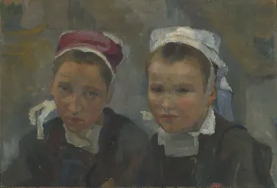 Portrait of two Women