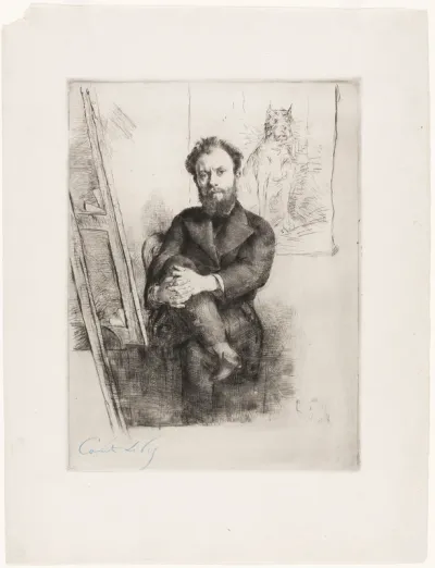 Portrait of Vicomte Ludovic Napoléon Lepic