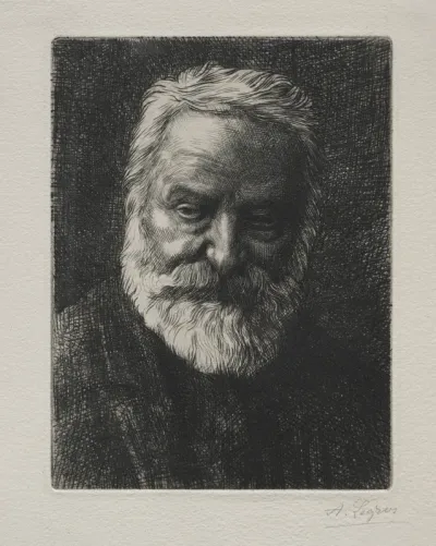 Portrait of Victor Hugo (2nd Plate)