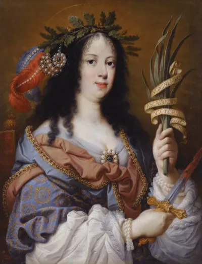 Portrait of Vittoria della Rovere as Saint Vittoria