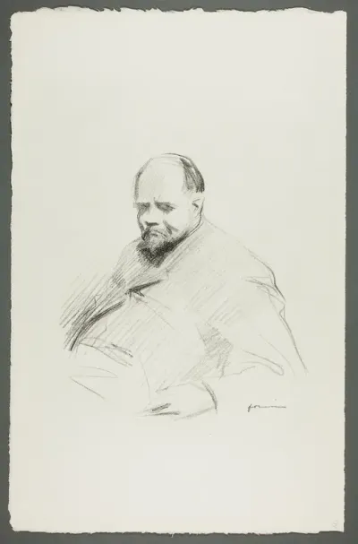 Portrait of Vollard, Seated