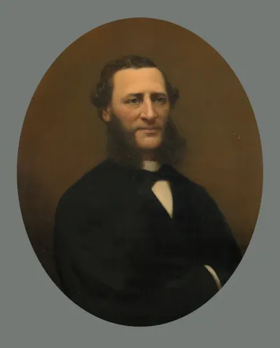 Portrait of Willem Bernet (1817-1867)