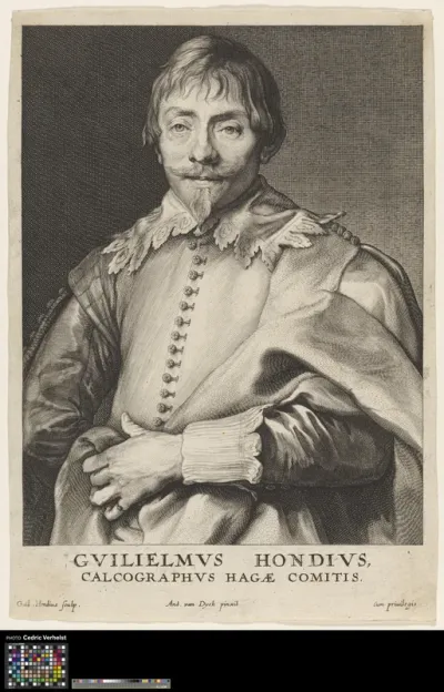Portrait of Willem Hondius