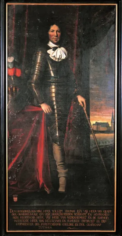 Portrait of Willem Thomas Quadt van Wickeradt (....-1670)