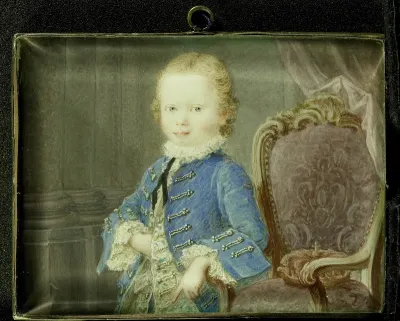 Portrait of Willem V van Oranje- Nassau (1748-1806)