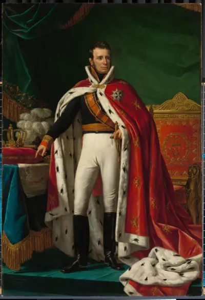Portrait of William I, King of the Netherlands