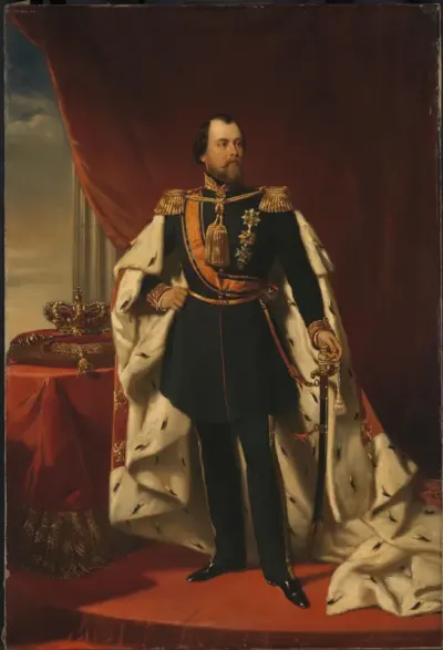 Portrait of William III, King of the Netherlands