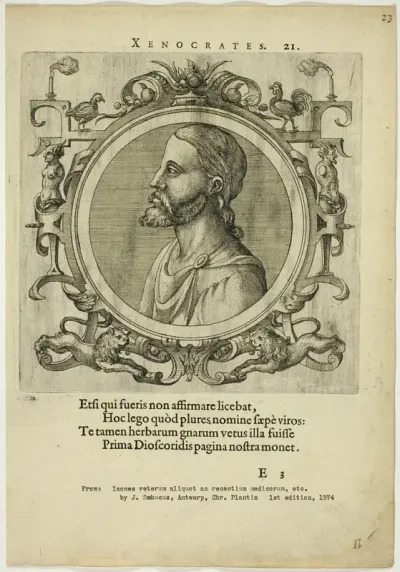 Portrait of Xenocrates