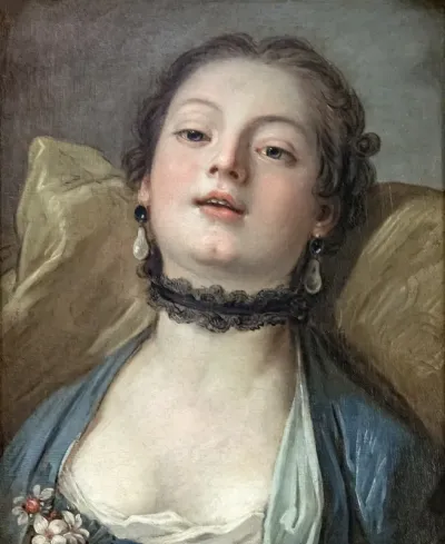 Portrait of young woman