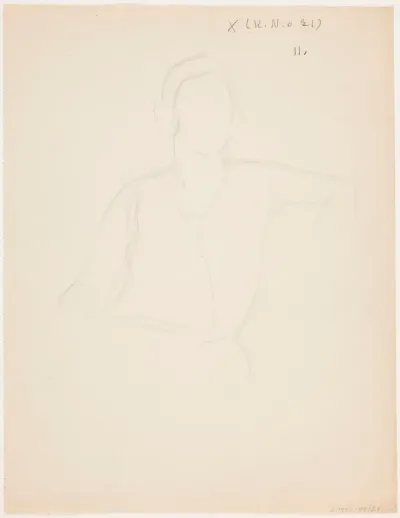 Portrait Sketch of a Woman