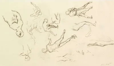Portrait Sketches of Musicians