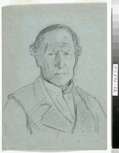 Portrait Study of an Elderly Man