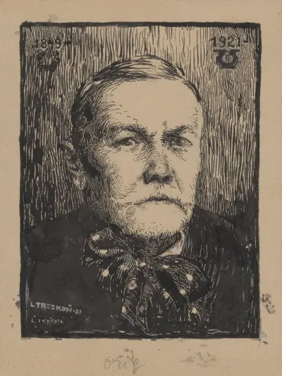 Portrait Study of P. O. Hviezdoslav