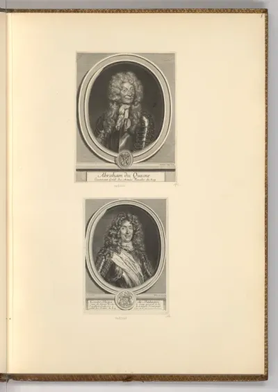 Porträt Abraham Duquesne; Roger de Bussy-Rabutin