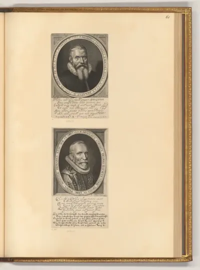 Porträt Adolf Visscher; Arnold Cornelis van der Linden