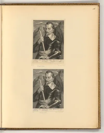 Porträt Albert von Wallenstein