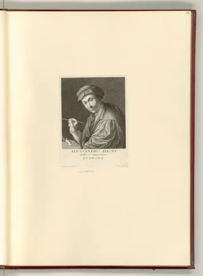 Porträt Alessandro Allori detto il Bronzino Pittore