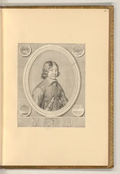 Porträt Alphonse Delbene als Kind (Bischof von Albi)