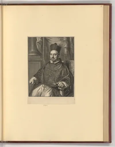 Porträt Ambrosius Capello, Bischof von Antwerpen