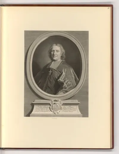 Porträt André-Hercule de Fleury