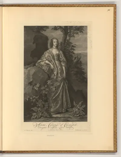 Porträt Anna, Countess of Chesterfield