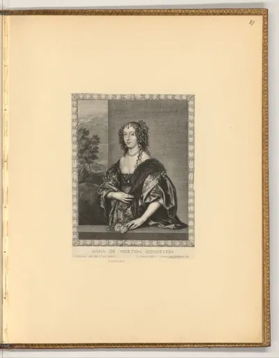 Porträt Anna Douglas, Countess of Morton