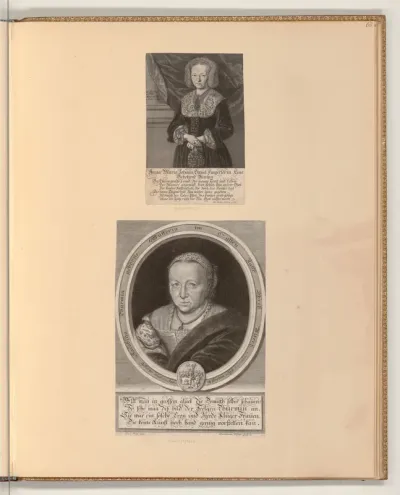 Porträt Anna Maria Fingerling; Jacobina Thurm