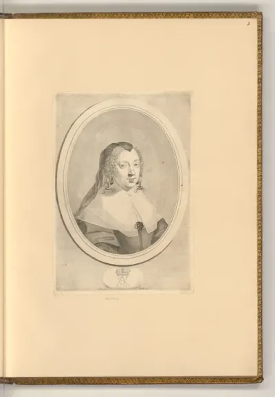 Porträt Anne d'Autriche