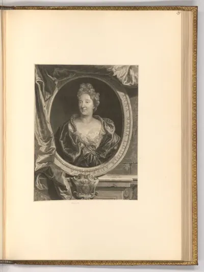 Porträt Anne Marie Louise d'Orléans