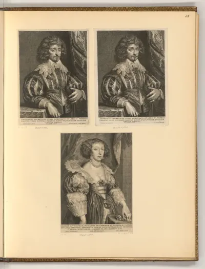 Porträt Antoine de Bourbon; Henriette von Lothringen