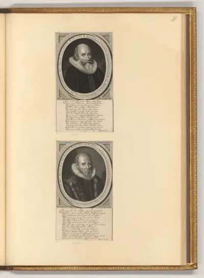 Porträt Antonius Antonides van der Linden; Henricus Antonides van der Linden