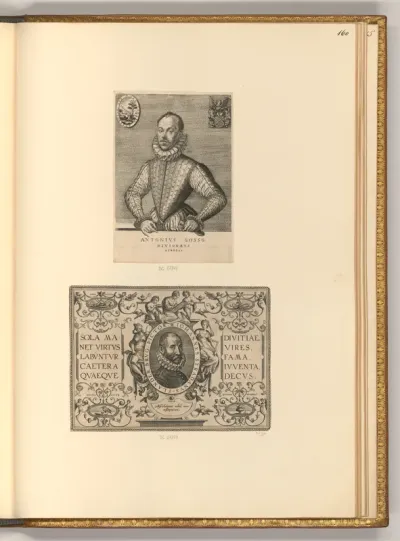 Porträt Antonius Gosso, Jan van der Straet