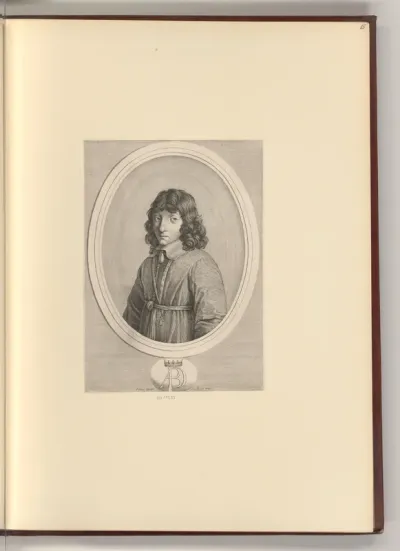 Porträt Armand de Bourbon als Knabe