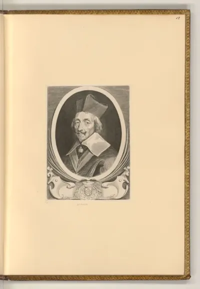 Porträt Armand Jean du Plessis de Richelieu