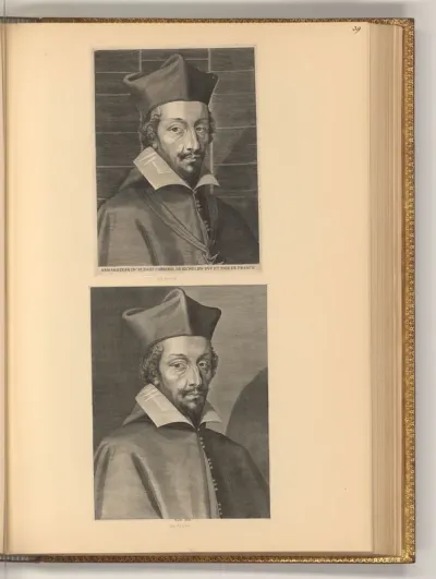 Porträt Armand-Jean du Plessis, duc de Richelieu (Kardinal)