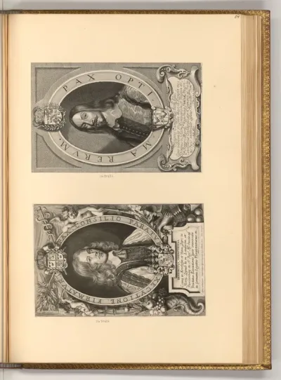 Porträt Bengt Gabrielsson Oxenstierna; Johan Axelsson Oxenstierna