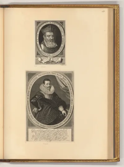 Porträt Bischof Marcus Antonius de Dominis; Cornelis Liens