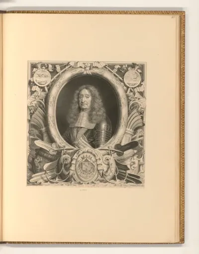 Porträt César de Bourbon, Duke of Vendôme
