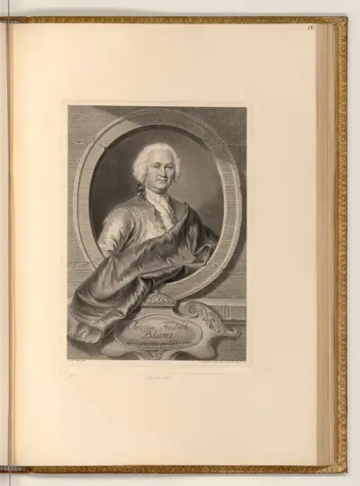 Porträt Christian Friedrich Blume