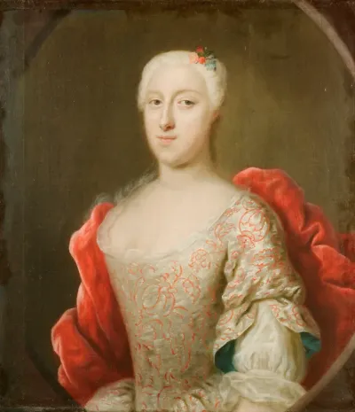 Porträt Christiane Sophie Gräfin von Zinzendorf und Pottendorf