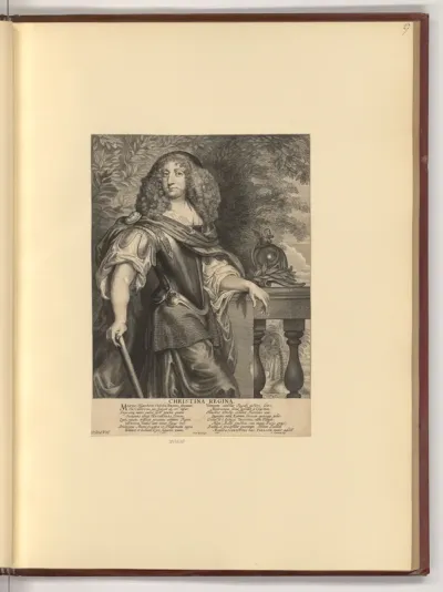Porträt Christina von Schweden als Minerva