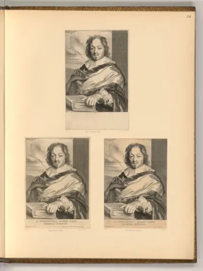 Porträt Constantijn Huygens