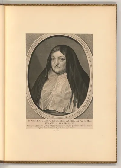 Porträt der Erzherzogin Isabella Clara Eugenia, Statthalterin der Spanischen Niederlande