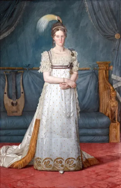 Porträt der Maria Cristina of Naples and Sicily (1779-1849), Queen of Sardinia