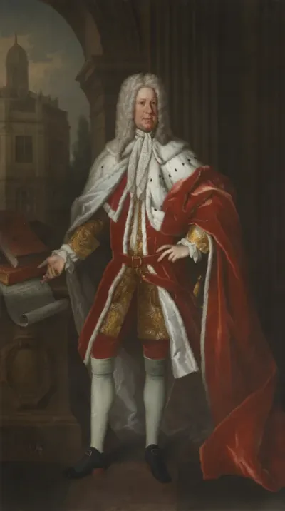 Porträt des Charles Butler, 1st Earl of Arran (1671-1758)