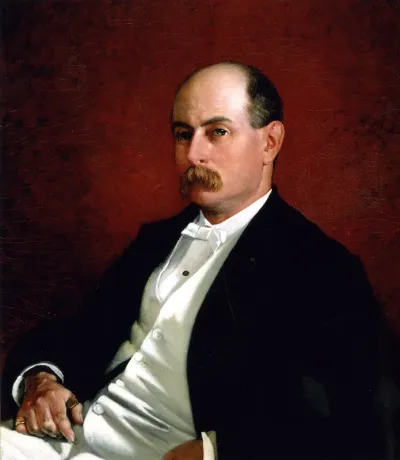 Porträt des Charles Francis Adams, jr.