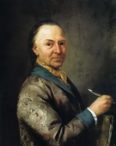 Porträt des Christian Bernhardt Rode (1725-1797), Wahrscheinlich 1787