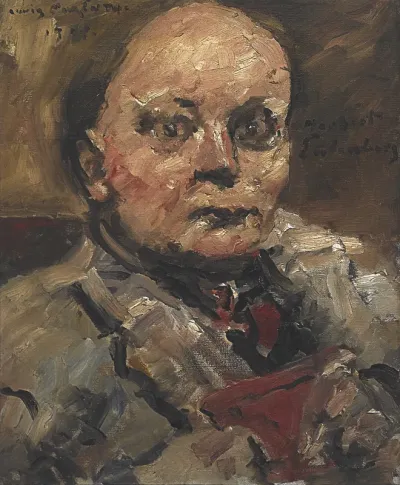 Porträt des Dichters Herbert Eulenberg